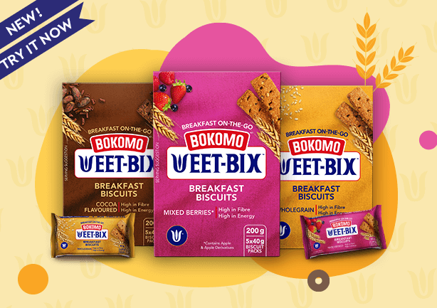 bokomo weetbix brand products